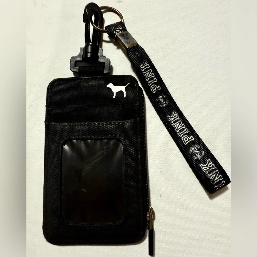 PINK Victoria's Secret Black Phone Holster with Lanyard - Picture 6 of 6
